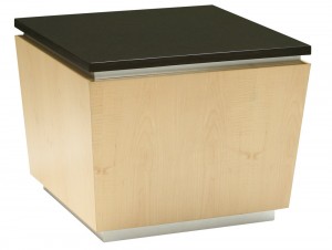 Erik Square Table with Black Granite Top