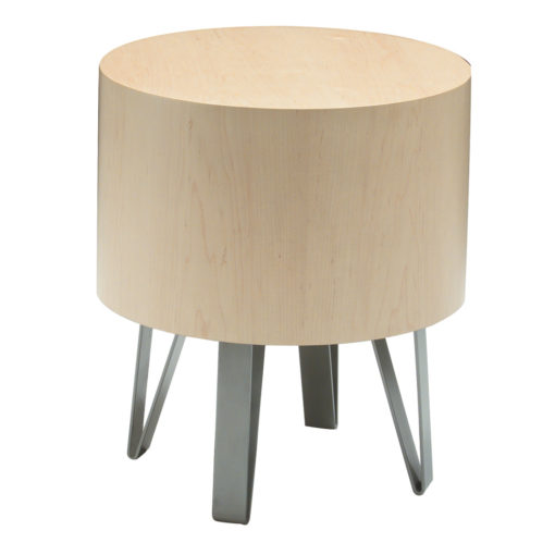 Java round drum table