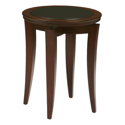 Rose wooden round table