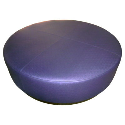 Tarleton bench upholstered in purple.